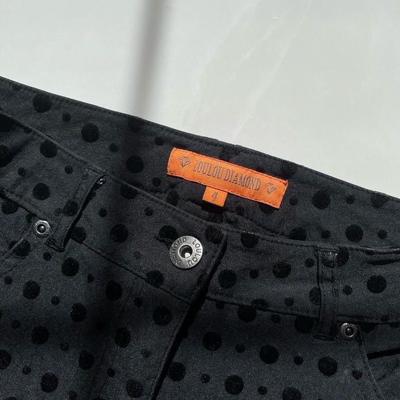 Loulou Diamond Velvet Pants - Picture 5 of 5